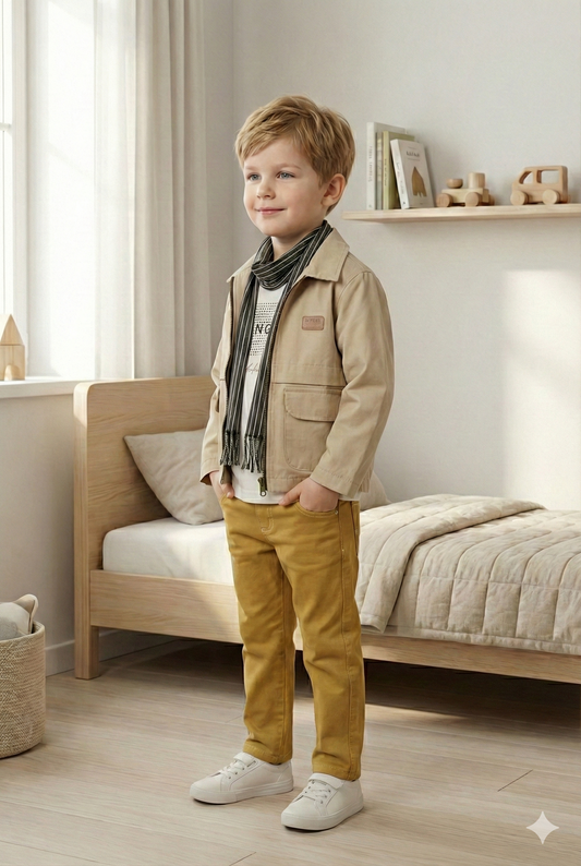 City Style Tarz Erkek Çocuk 4'lü Takım