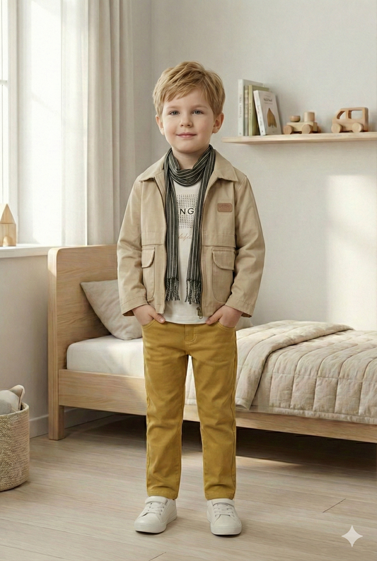 City Style Tarz Erkek Çocuk 4'lü Takım